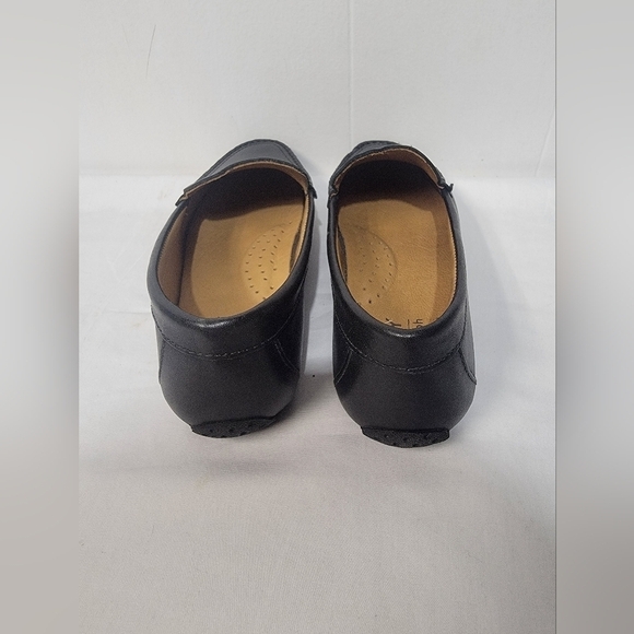 Marc Joseph New York Women's Lake Road Loafer Size 7 Grainy Black Slip On Shoe - Picture 4 of 8